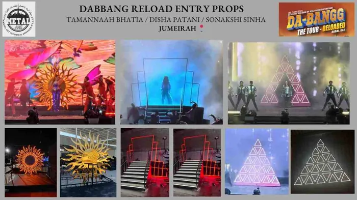 Da-Bangg The Tour Reloaded: reveal props