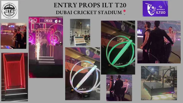 ILT20 cricket: player entry props