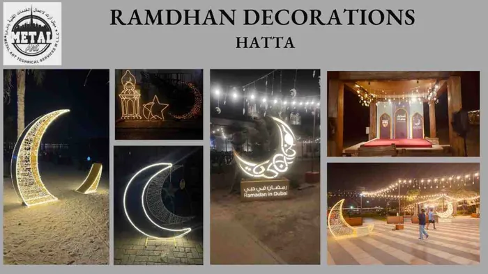 Ramadan decorations, Hatta, Hatta, Dubai: Metal Art DXB project