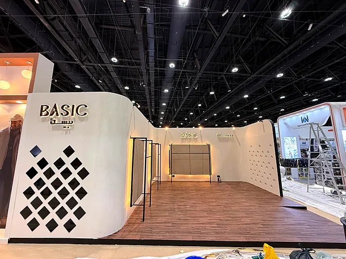 Basic stand overview by Metal Art DXB